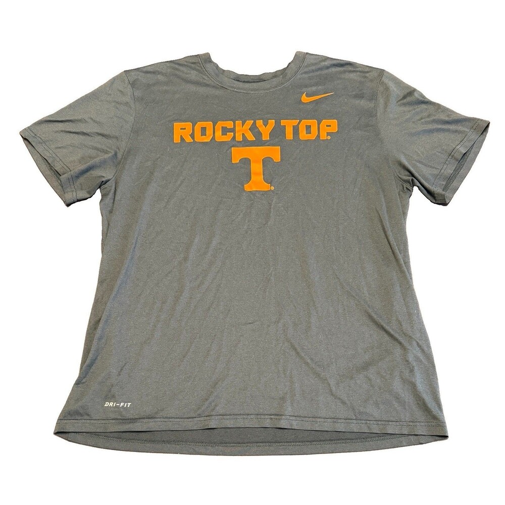 Nike Dri-Fit Rocky Top Tennessee Volunteers Vols T-Shirt Mens XL Athletic Fit